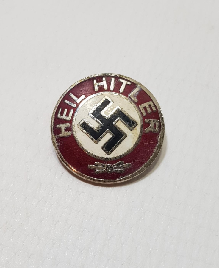 2. DÜNYA SAVAŞI DÖNEMİ HEILL HITLER YAZILI ÇOK NADİR ROZET