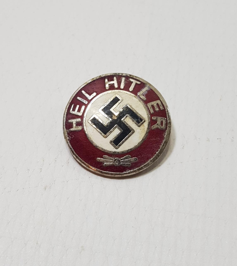 2. DÜNYA SAVAŞI DÖNEMİ HEILL HITLER YAZILI ÇOK NADİR ROZET
