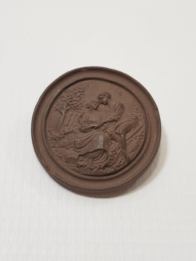 ANTİKA TERRA-COTA BROŞ