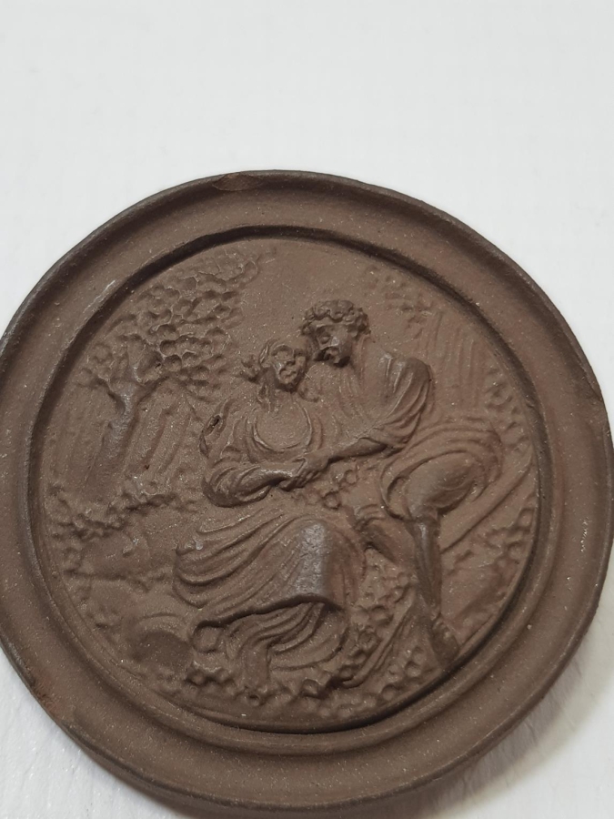 ANTİKA TERRA-COTA BROŞ