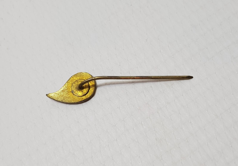 OSMANLI DÖNEMİ DAMLA FORMLU HİLAL-İ AHMER ROZETİ