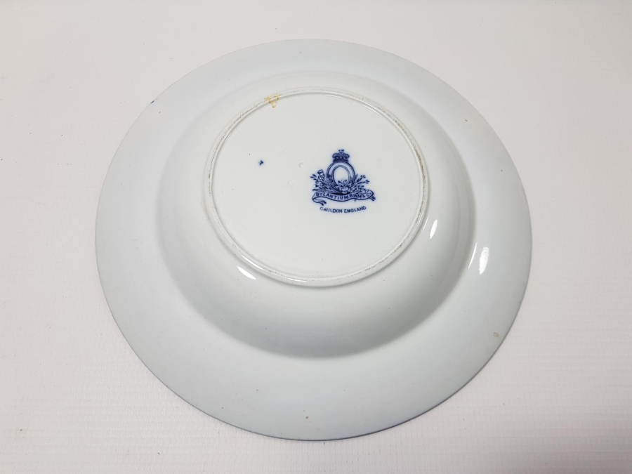 OSMANLI DÖNEMİ BYZANTIUM DAMGALI İSTANBUL GÖRSELLİ PORSELEN TABAK