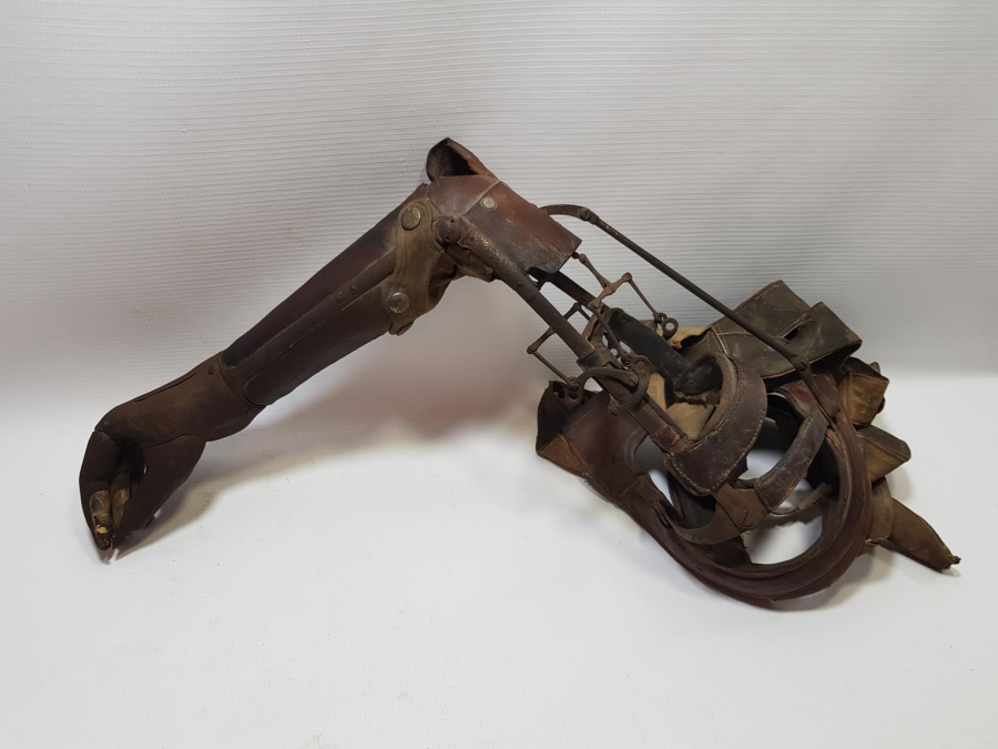 1. DÜNYA SAVAŞI DÖNEMİ ÇOK NADİR TAHTA KOL - TAKMA KOL