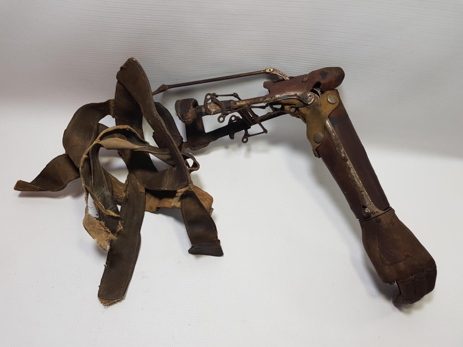 1. DÜNYA SAVAŞI DÖNEMİ ÇOK NADİR TAHTA KOL - TAKMA KOL