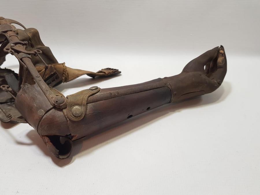 1. DÜNYA SAVAŞI DÖNEMİ ÇOK NADİR TAHTA KOL - TAKMA KOL