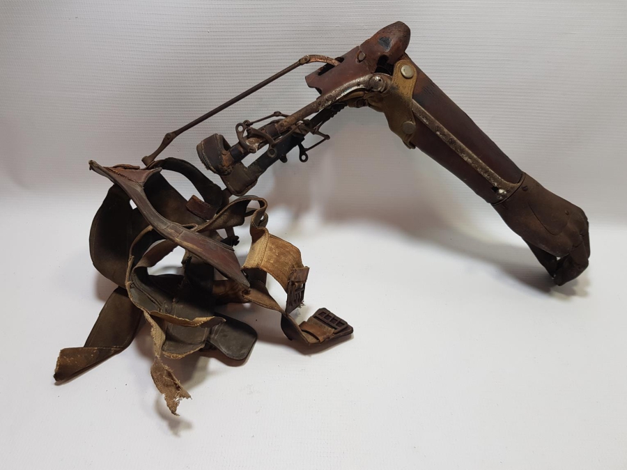 1. DÜNYA SAVAŞI DÖNEMİ ÇOK NADİR TAHTA KOL - TAKMA KOL