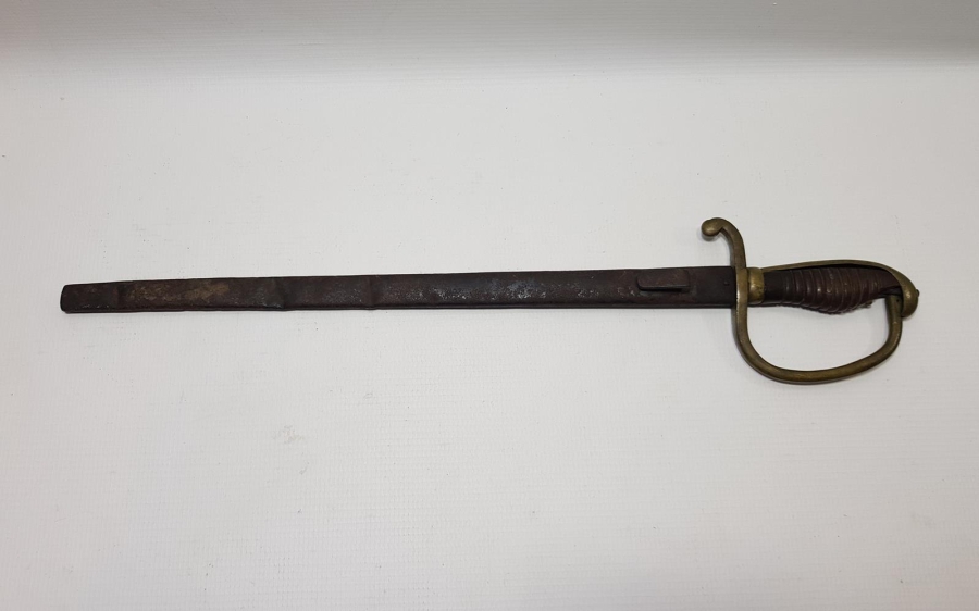 OSMANLI DÖNEMİ NADİR BOYDA TOPÇU KILICI - TOPÇU SUBAYI'NIN SON SAVUNMA KILICI