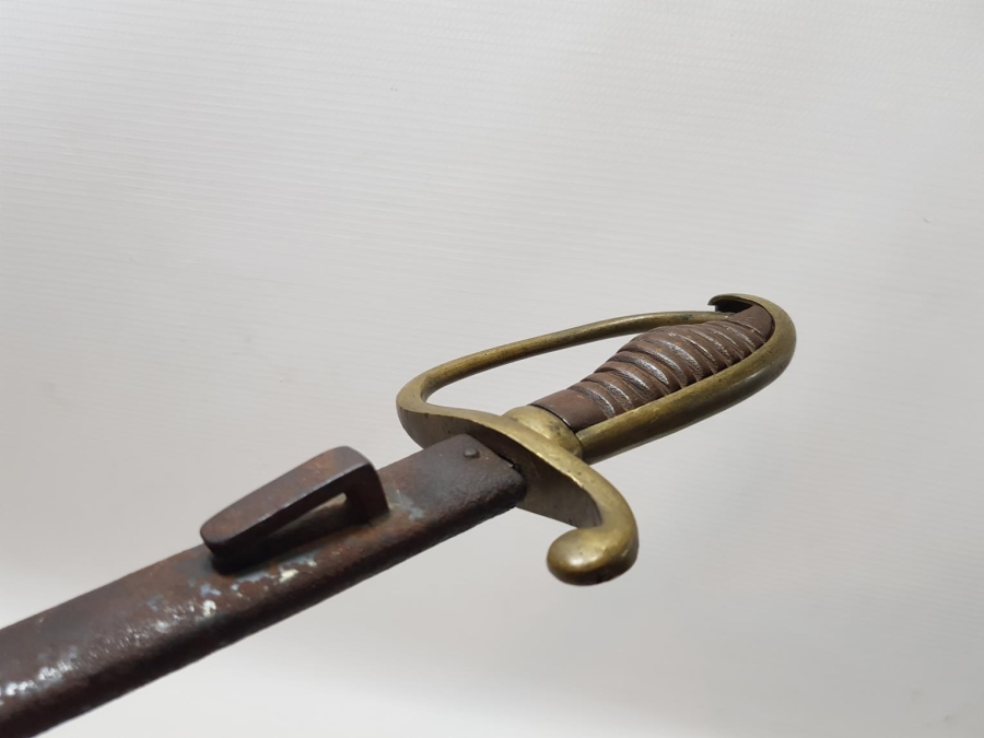 OSMANLI DÖNEMİ NADİR BOYDA TOPÇU KILICI - TOPÇU SUBAYI'NIN SON SAVUNMA KILICI