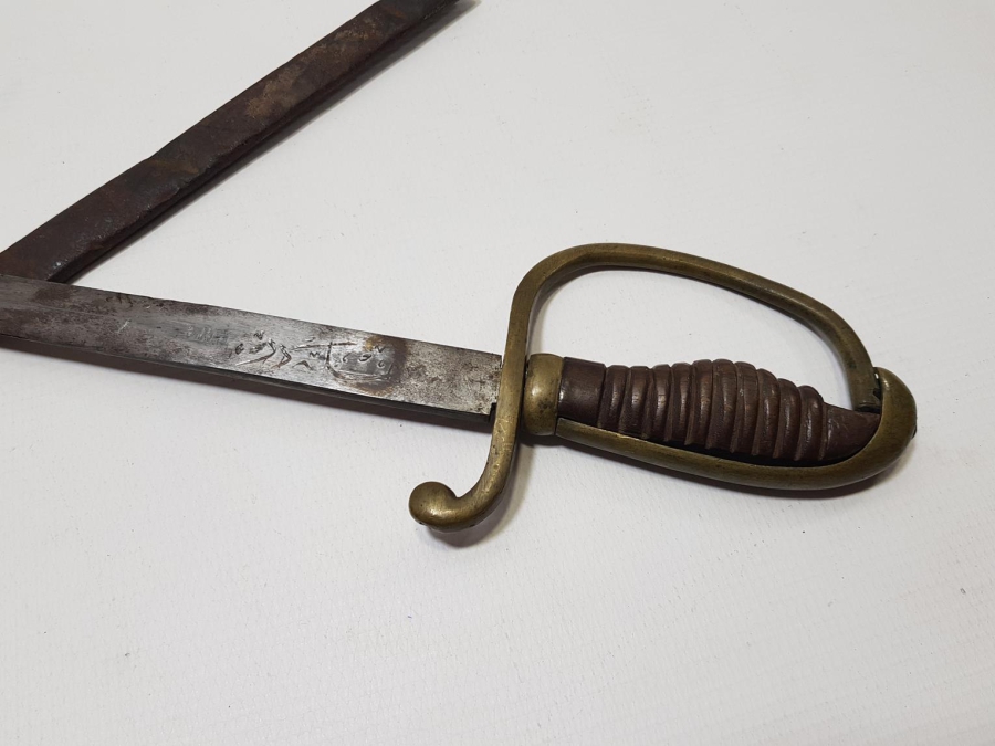 OSMANLI DÖNEMİ NADİR BOYDA TOPÇU KILICI - TOPÇU SUBAYI'NIN SON SAVUNMA KILICI