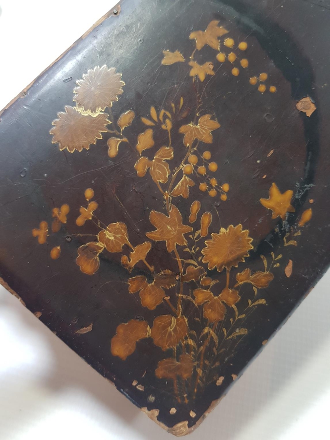 ANTİKA PAPİER MACHE KUTU