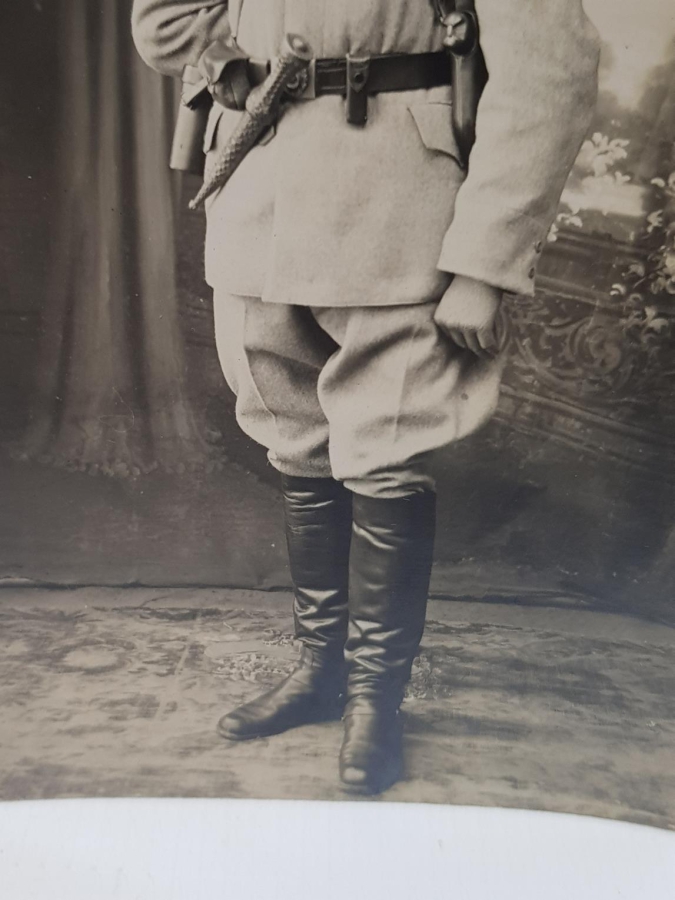 1. DÜNYA SAVAŞI ENVERİYE KAMALI KAFKAS İSLAM ORDUSU KUMANDANI FOTOĞRAFI