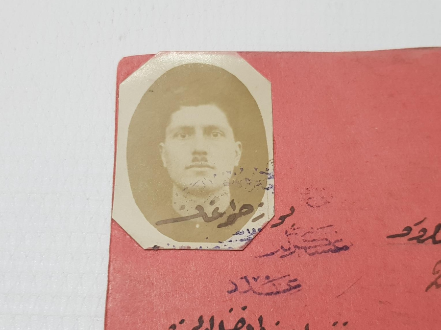 OSMANLICA ASKER TERHİS BELGESİ