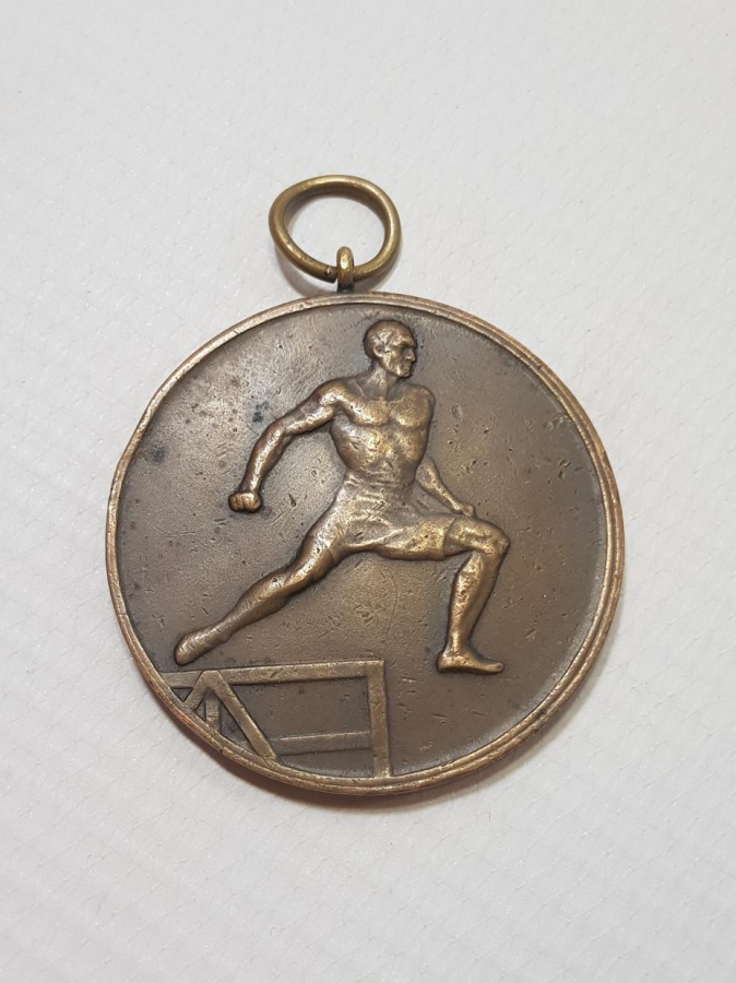 1926 OSMANLICA YAZILI TÜRK ORDUSU ENGELLİ KOŞU MADALYASI