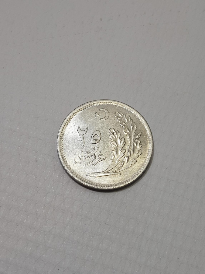 TÜRKİYE CUMHURİYETİ'NİN İLK 25 KURUŞU