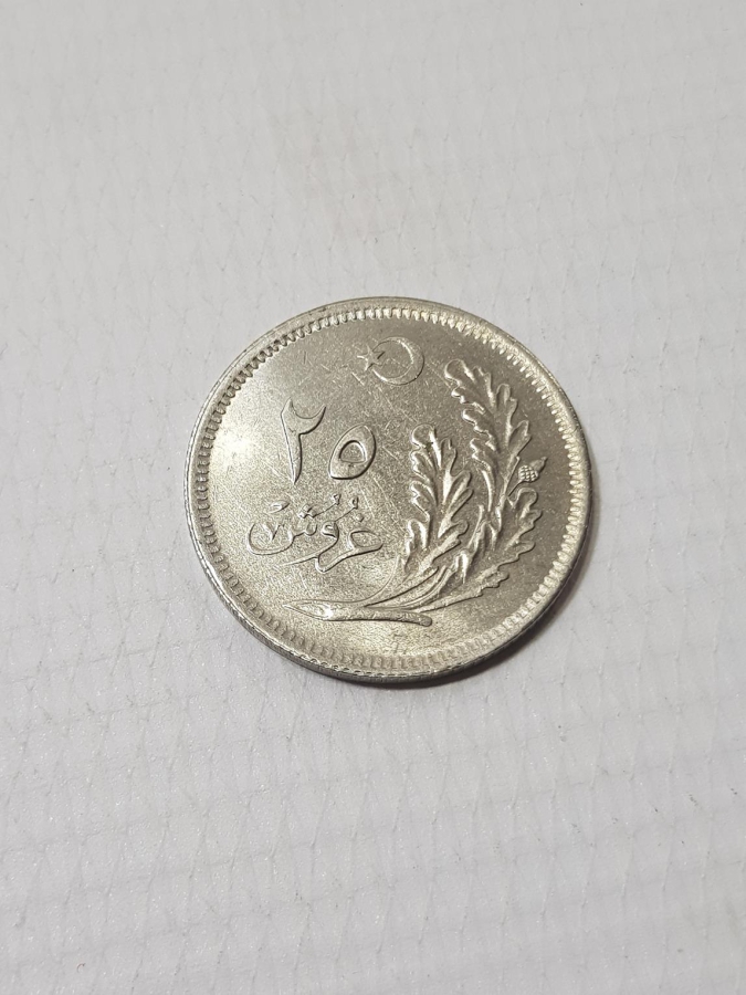 TÜRKİYE CUMHURİYETİ'NİN İLK 25 KURUŞU