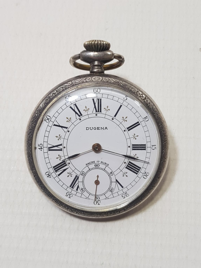 OSMANLI DÖNEMİ DUGENA GÜMÜŞ CEP SAATİ