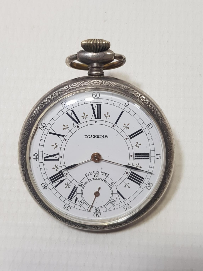 OSMANLI DÖNEMİ DUGENA GÜMÜŞ CEP SAATİ