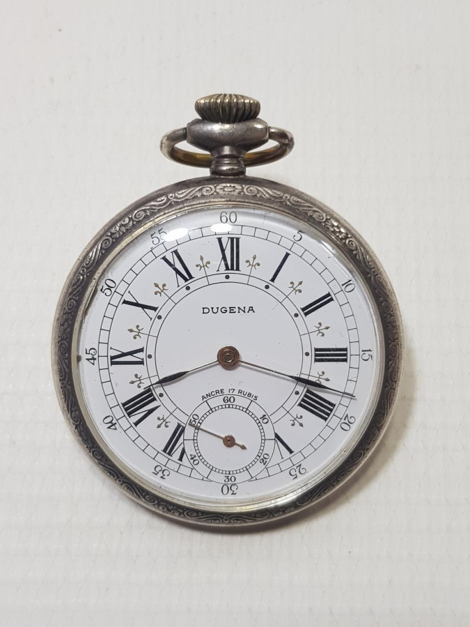 OSMANLI DÖNEMİ DUGENA GÜMÜŞ CEP SAATİ