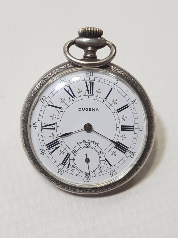 OSMANLI DÖNEMİ DUGENA GÜMÜŞ CEP SAATİ