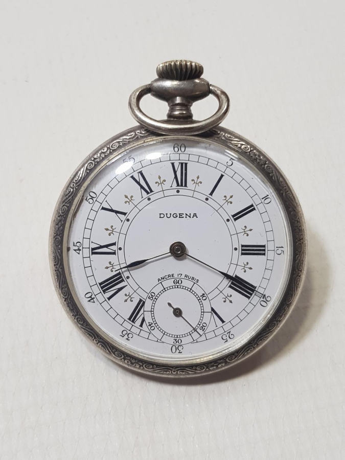 OSMANLI DÖNEMİ DUGENA GÜMÜŞ CEP SAATİ