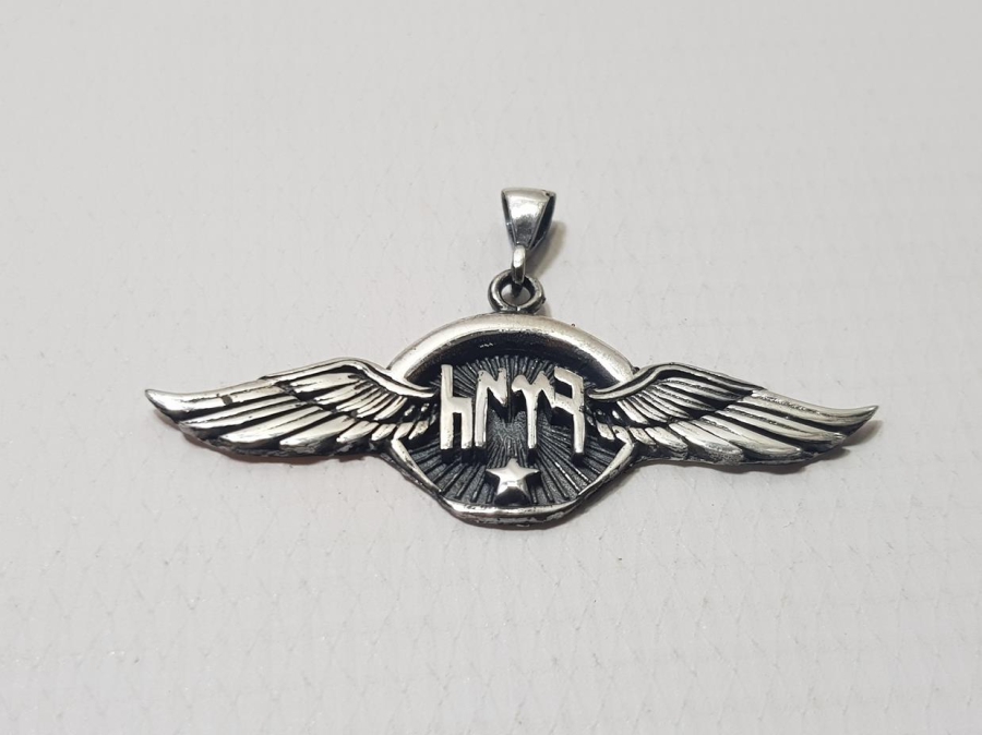 ESKİ RUNİK TÜRKÇE YAZILI GÜMÜŞ KOLYE UCU