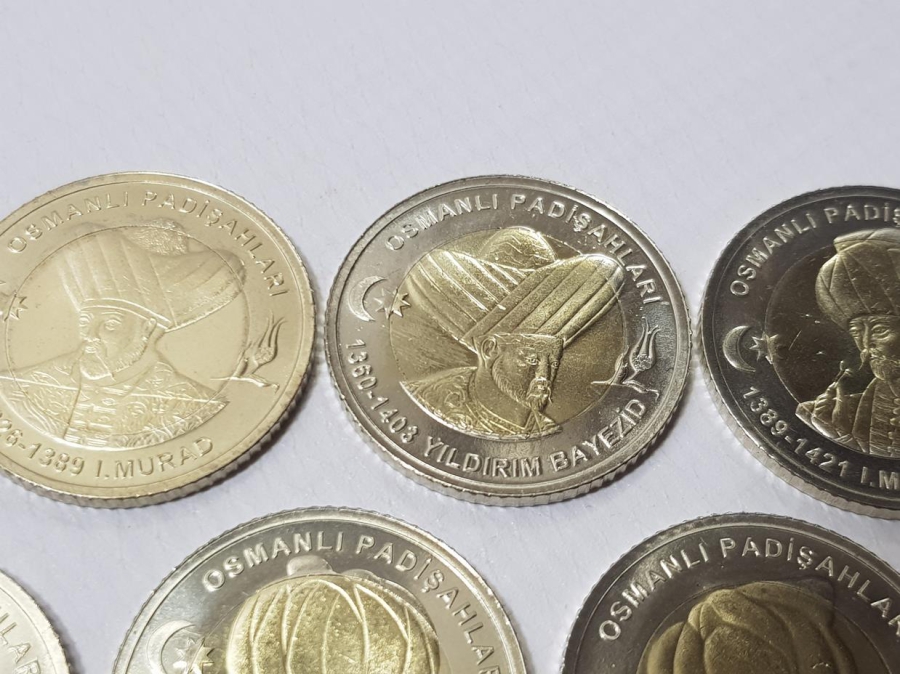 OSMANLI PADİŞAHLARI SERİSİ HATIRA PARA SETİ