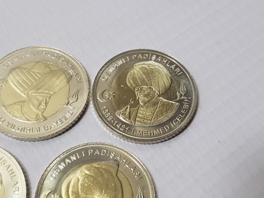 OSMANLI PADİŞAHLARI SERİSİ HATIRA PARA SETİ