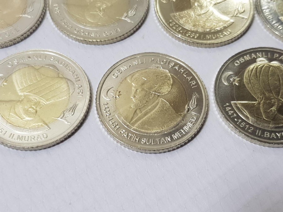 OSMANLI PADİŞAHLARI SERİSİ HATIRA PARA SETİ