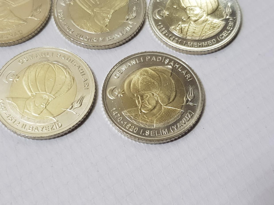 OSMANLI PADİŞAHLARI SERİSİ HATIRA PARA SETİ