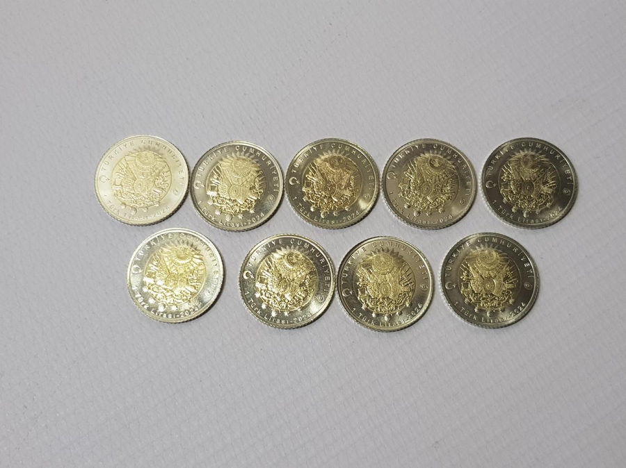 OSMANLI PADİŞAHLARI SERİSİ HATIRA PARA SETİ