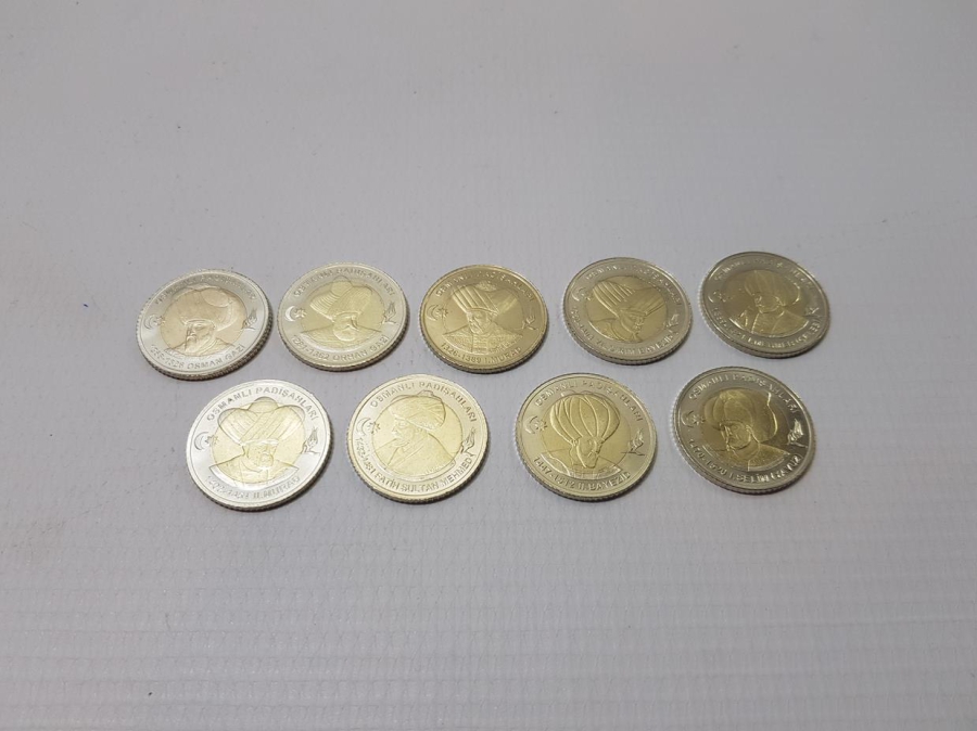 OSMANLI PADİŞAHLARI SERİSİ HATIRA PARA SETİ