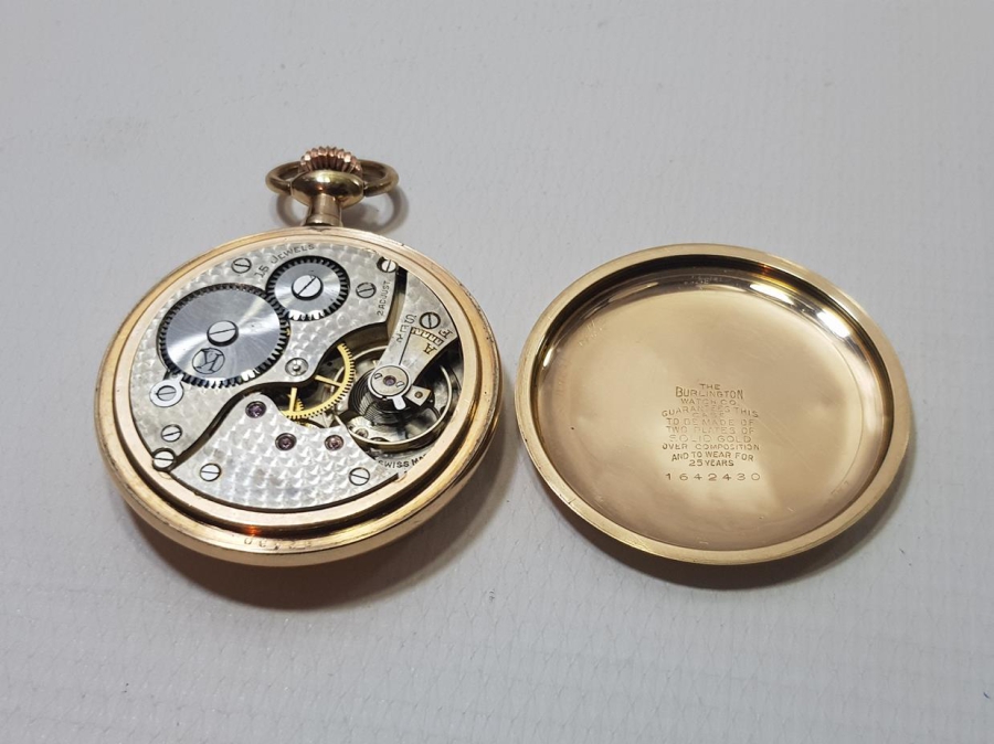 OSMANLI DÖNEMİ ALTIN KAPLAMA CEP SAATİ