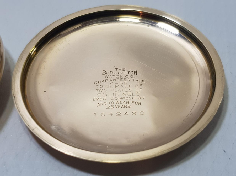 OSMANLI DÖNEMİ ALTIN KAPLAMA CEP SAATİ