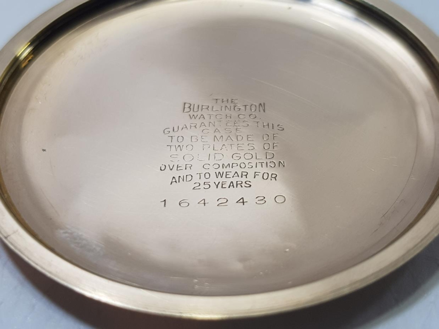 OSMANLI DÖNEMİ ALTIN KAPLAMA CEP SAATİ