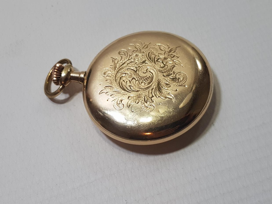 OSMANLI DÖNEMİ ALTIN KAPLAMA CEP SAATİ