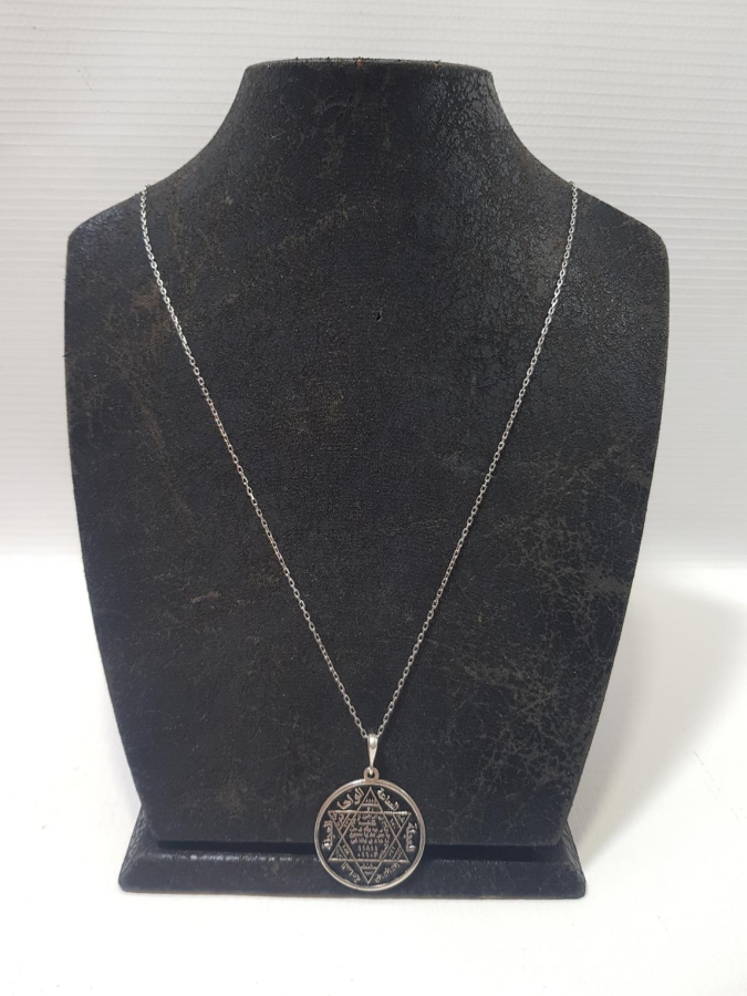 TILSIMLI GÜMÜŞ KOLYE