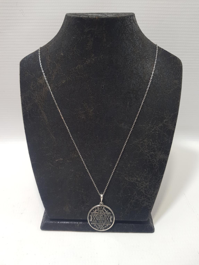 TILSIMLI GÜMÜŞ KOLYE