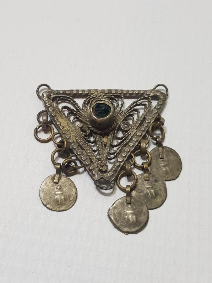 OSMANLI GÜMÜŞ FES SÜSÜ