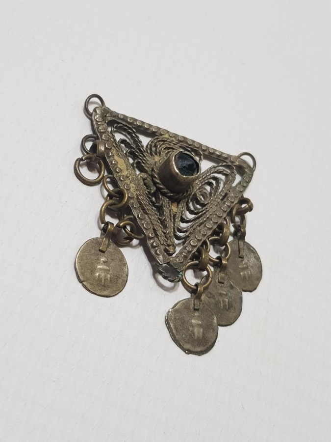 OSMANLI GÜMÜŞ FES SÜSÜ