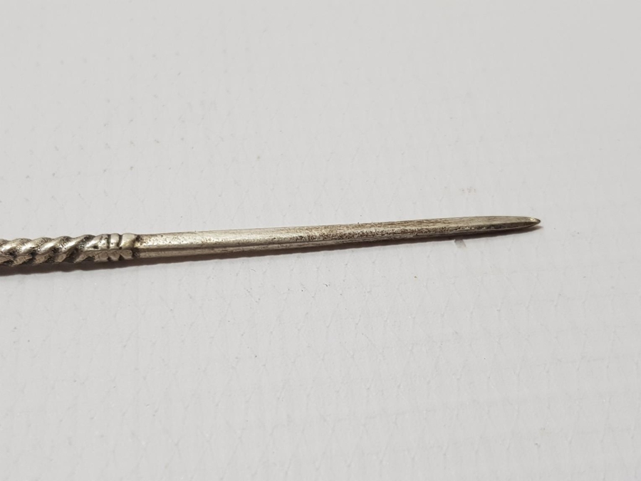 OSMANLI DÖNEMİ ÇOK NADİR GÜMÜŞ SAÇ İĞNESİ