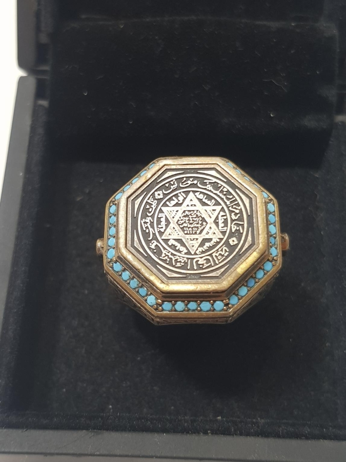 TILSIMLI GÜMÜŞ YÜZÜK