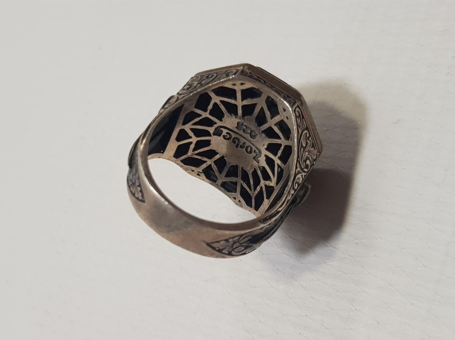 TILSIMLI GÜMÜŞ YÜZÜK