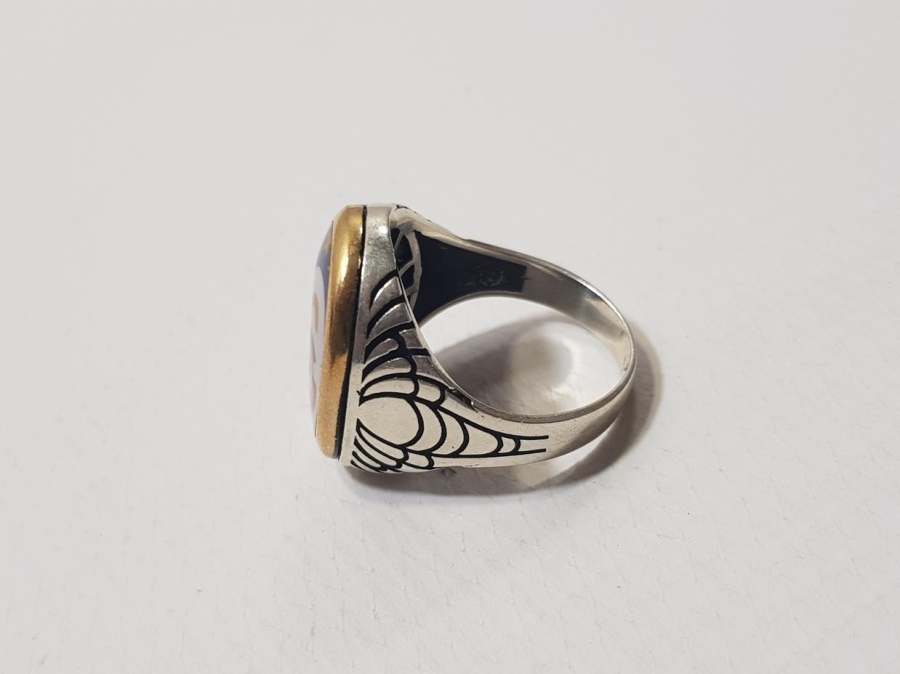 GALATASARAY TEMALI GÜMÜŞ YÜZÜK