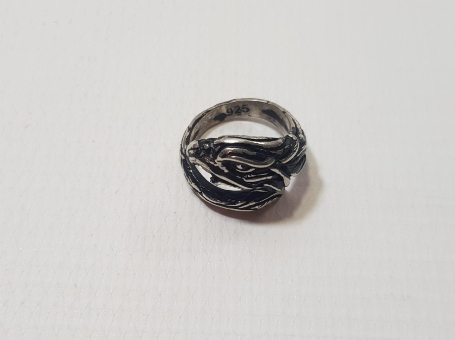 KARTAL FORMLU GÜMÜŞ YÜZÜK