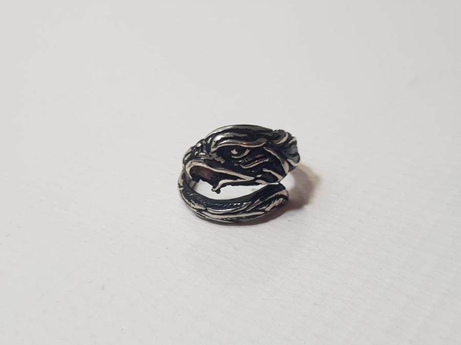 KARTAL FORMLU GÜMÜŞ YÜZÜK