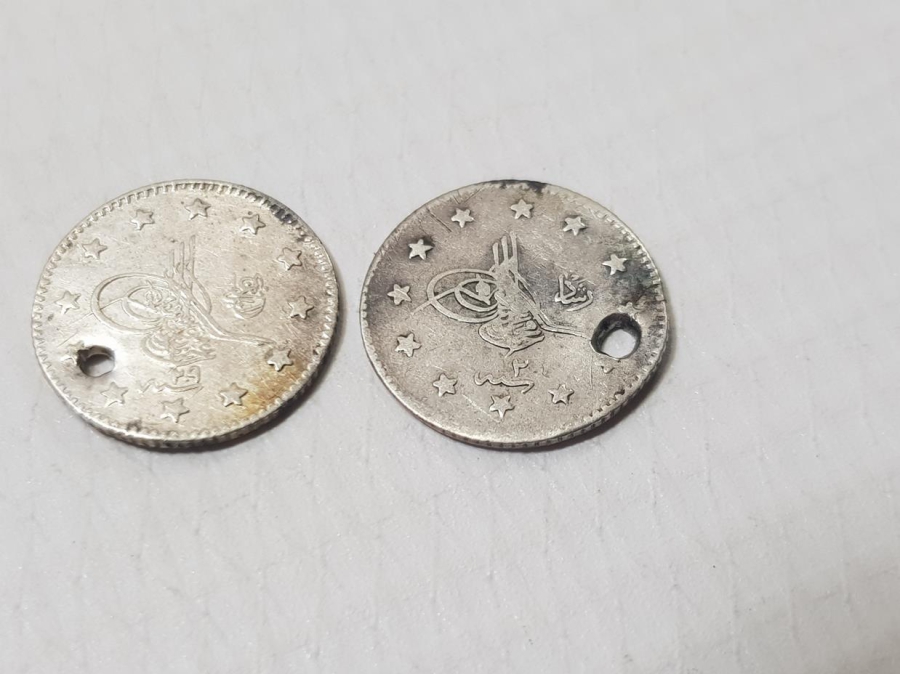 SULTAN ABDÜLHAMİD VE MEHMED REŞAD DÖNEMİ 2 KURUŞ LOTU