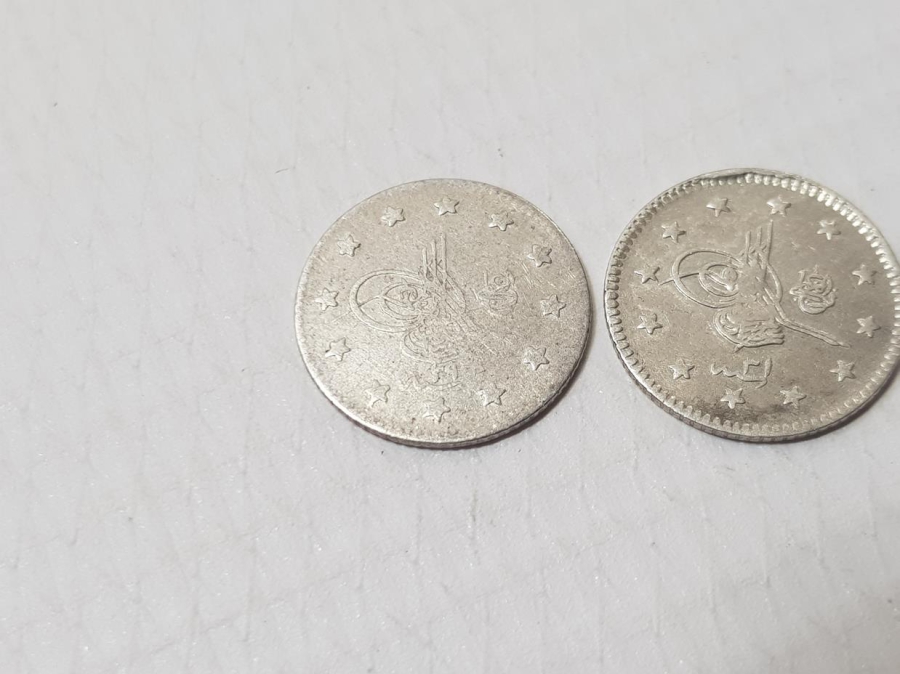 SULTAN ABDÜLHAMİD HAN DÖNEMİ GÜMÜŞ 1 KURUŞ LOTU