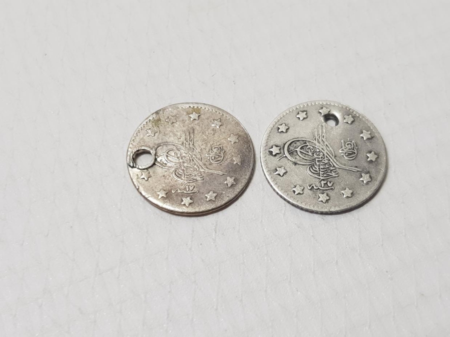 SULTAN ABDÜLHAMİD HAN DÖNEMİ GÜMÜŞ 1 KURUŞ LOTU