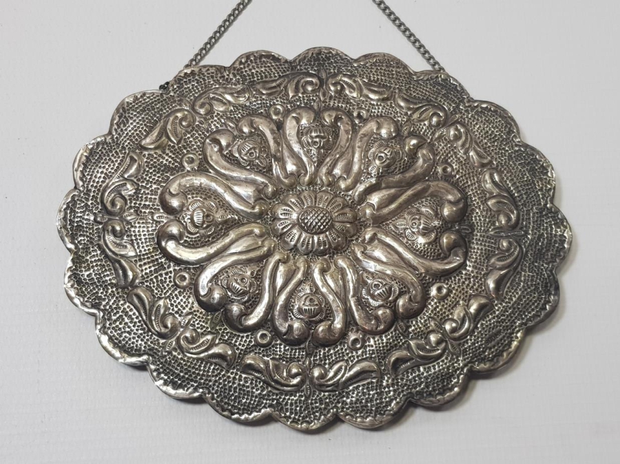 ANTİKA GÜMÜŞ GELİN AYNASI