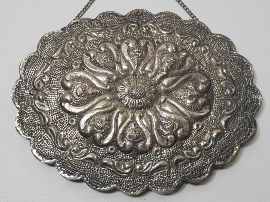 ANTİKA GÜMÜŞ GELİN AYNASI